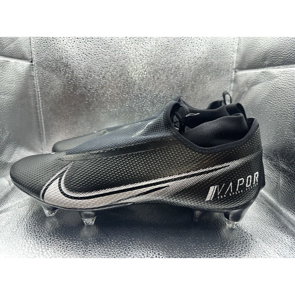 Size 13.5 Nike Vapor Edge Pro 360 Black Detach Football Cleats CZ5574-001